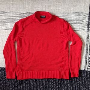 J. Crew Woven Red Sweater